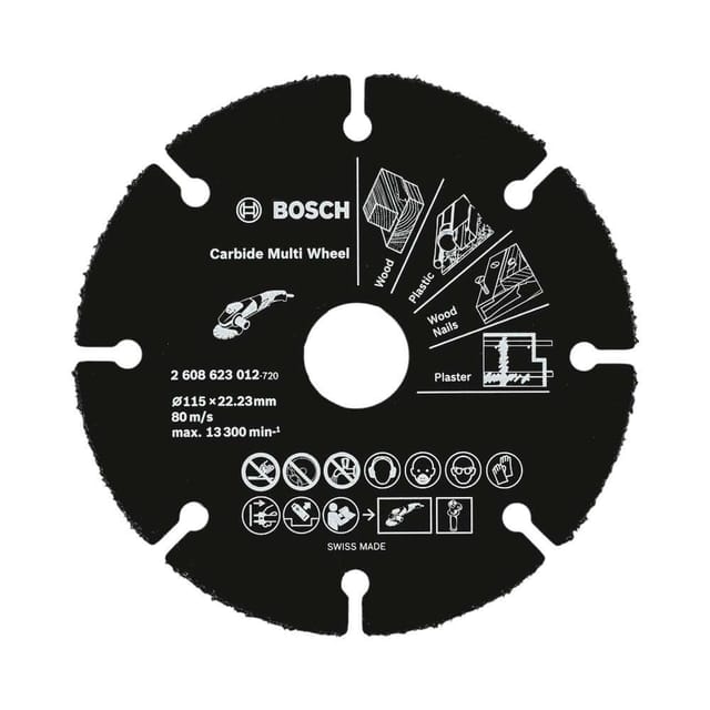 Bosch Professional 2608623012 Carbide Multi-Wheel Cutting Disc