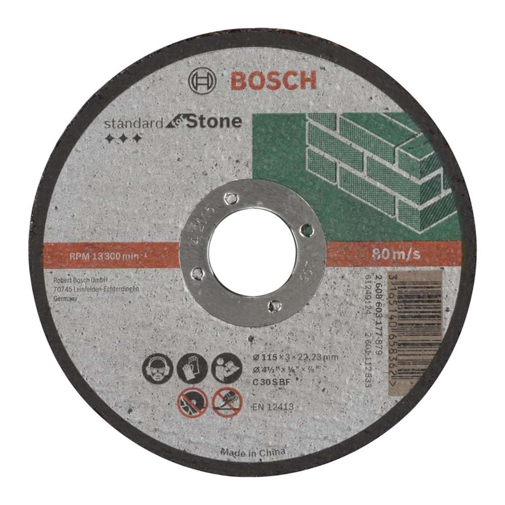 Bosch Stone Cutting Disc 115 x 2.5 x 22mm