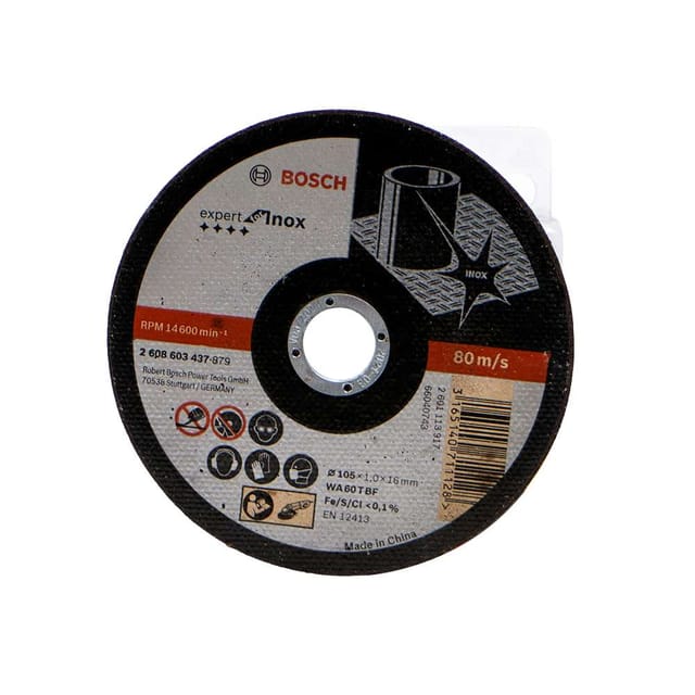 Bosch Inox Metal Cutting Disc 100 x 1mm - 1 Pc