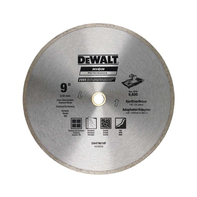 Dewalt Continuous Rim DW47901HP 230mm X 5mm X 22.2mm