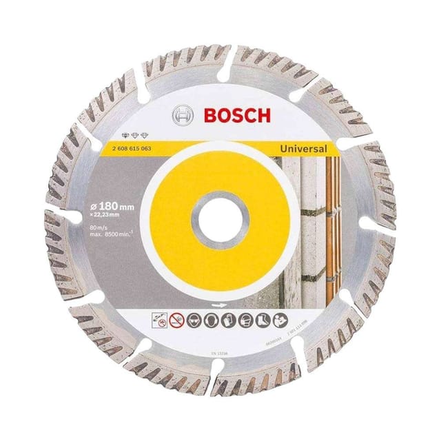 Bosch 2608615063 80-B22 7" High Speed Diamond Cutting Disc