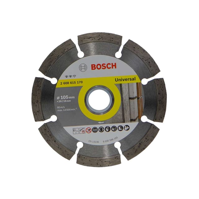 Bosch 4" Diamond Cutting Disc Universal 100mm