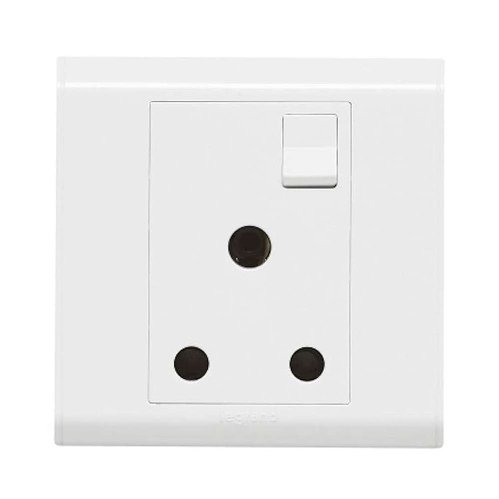 Legrand Belanko 15A Socket 617051, High-Load Outlet, Shuttered, Reliable Contact