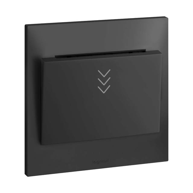 Legrand Belanko S Key Card Switch, Energy-Saving Room Control, Suitable for Hotels & Resturants - Anthracite