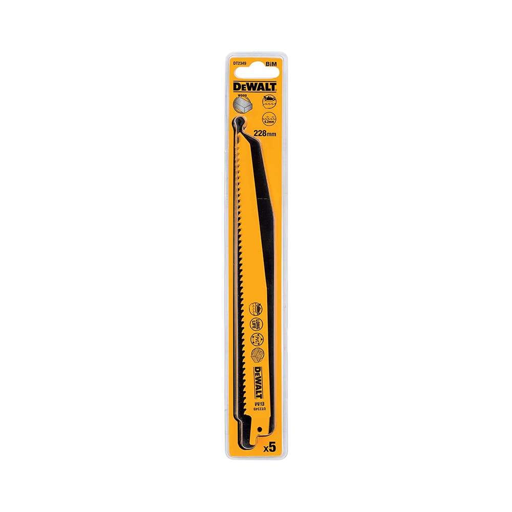 Dewalt Recip Blade 2x 228mm DT2349-QZ