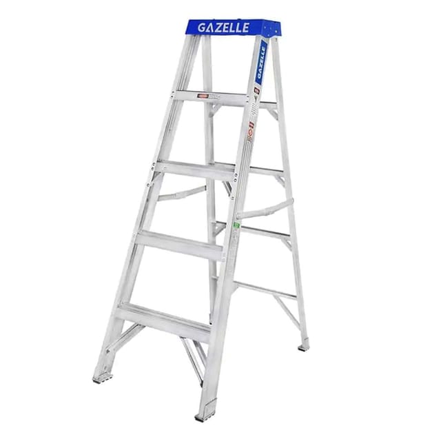 Gazelle 1.5M 5 Step A Type Aluminium Ladder