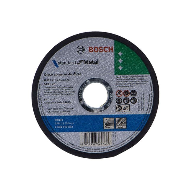 Bosch 4.5" Steel Cutting Disc 1mm