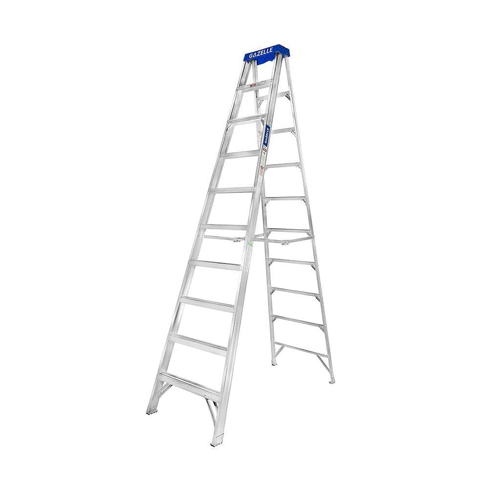Gazelle Aluminium Step Ladder 4.3Mtr Height 113.3 Kg Weight Capacity G5010