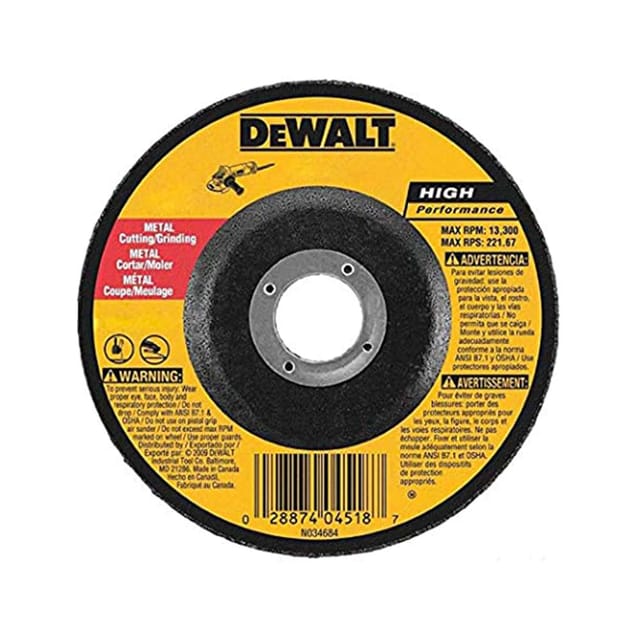 Dewalt A17907N-AE Metal Cutting Disc 100 X 16 X 3mm DPC