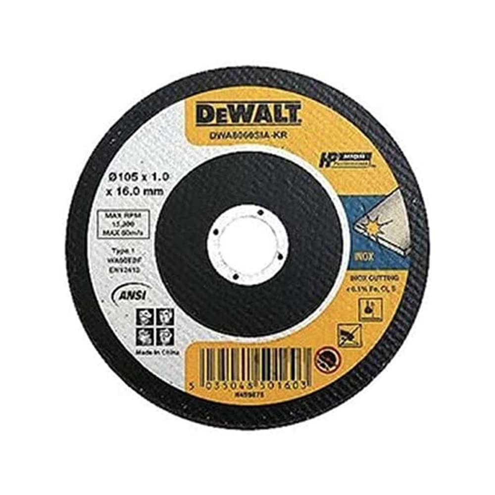 Dewalt DWA8062SIA-AE 115 x 1.2 x 22.23 Inox Cutting Wheel T1