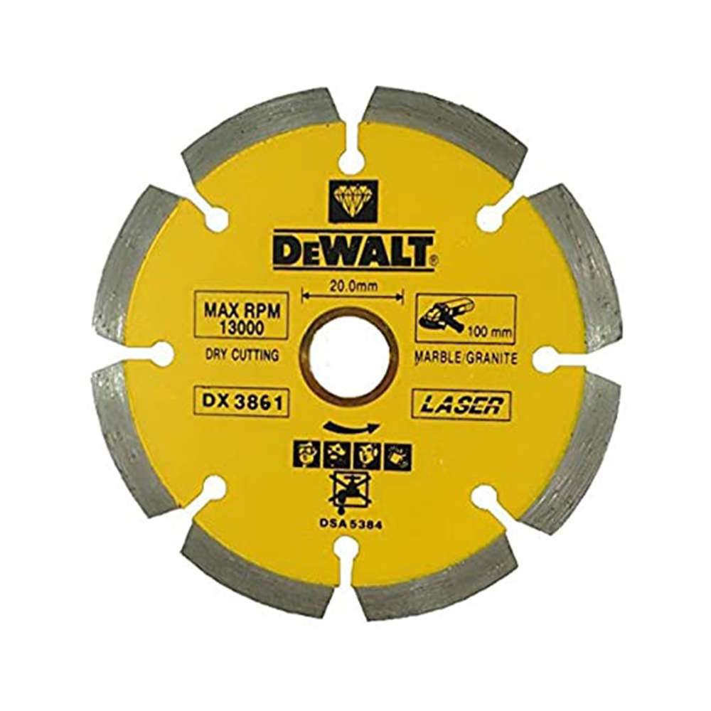 Dewalt Laser Segmented Blades / Marble And Granite - D180XBS22.2