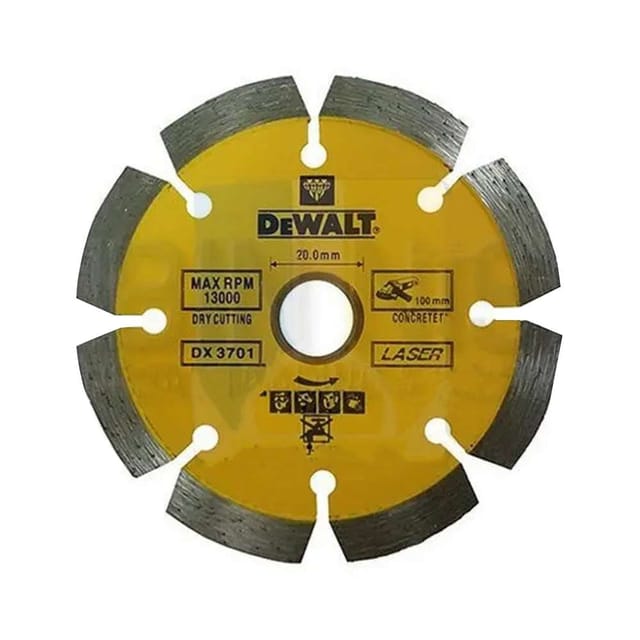 Dewalt DX3781 Laser Blades - Segmented Blade / Concrete - D230XBS22.2