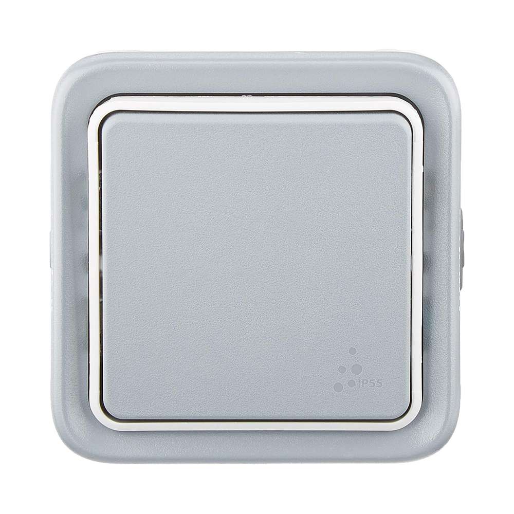 Legrand Plexo Weatherproof Switch IP55 69711, Outdoor-Rated, Gasketed Enclosure, UV-Resistant