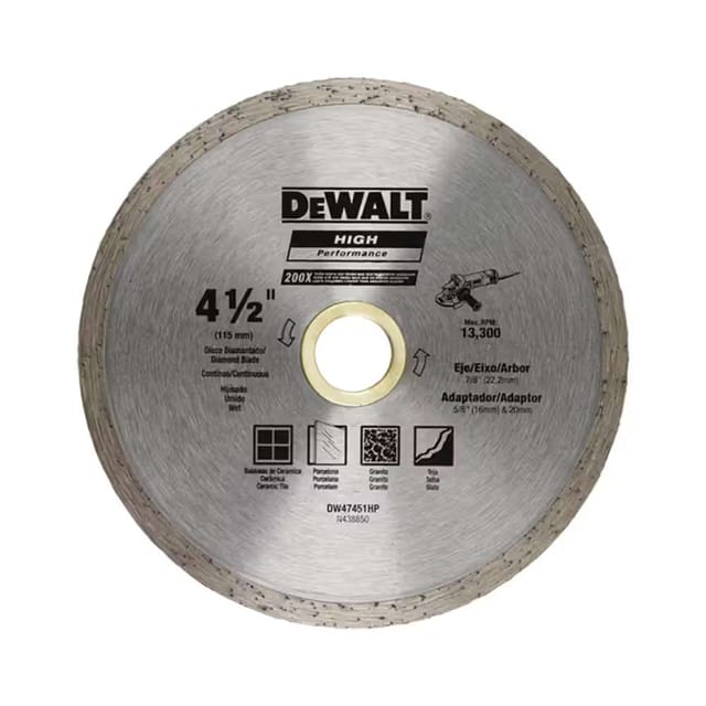 Dewalt Continuous Rim DW47401HP (100mm X 5mm X 22.2mm)