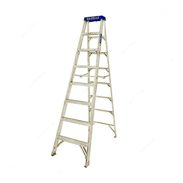 Gazelle Aluminium Step Ladder 3.6Mtr Height 113.3 Kg Weight Capacity G5008