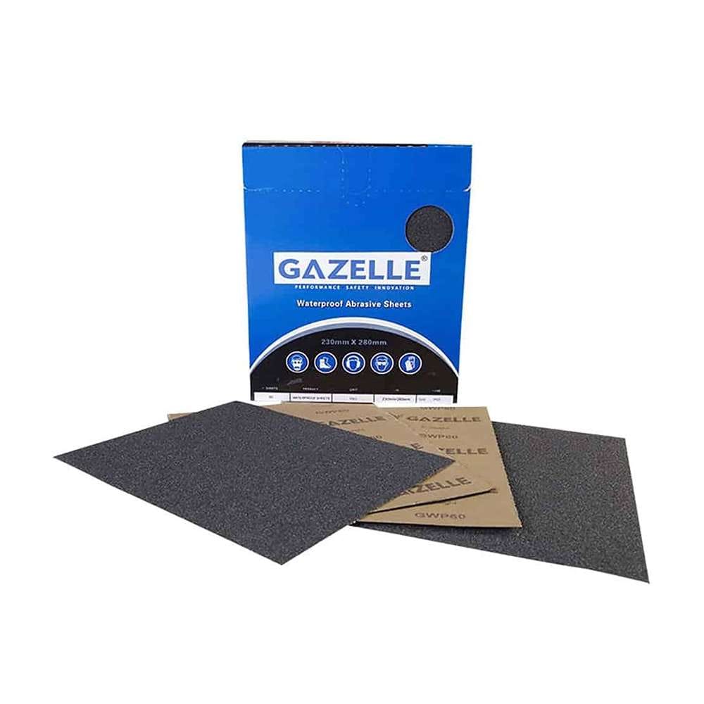 Gazelle Sand Paper GWP80, 80 Grit, Resin-Bonded & Fast Stock Removal