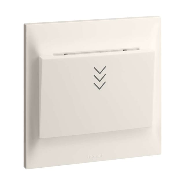 Legrand Belanko S Key Card Switch, Energy-Saving Room Control, Suitable for Hotels & Resturants - Ivory