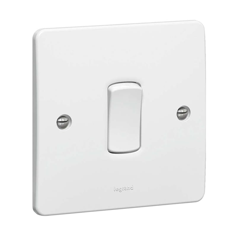 Legrand Synergy 20 AX 2-Way Switch, 1 Gang, Heavy-duty Single-Point ...