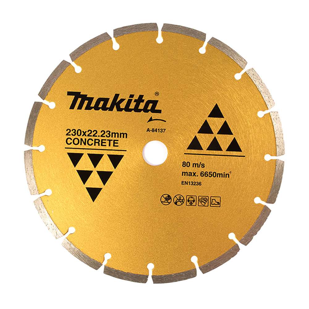 Makita A-84137 ACC Diamond Segmented Wheel 230mm