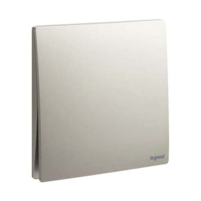 Legrand Mallia Senses 1-Gang 16AX Intermediate Switch, Add a Third Switching Point, Suitable for Home & Office - Champagne