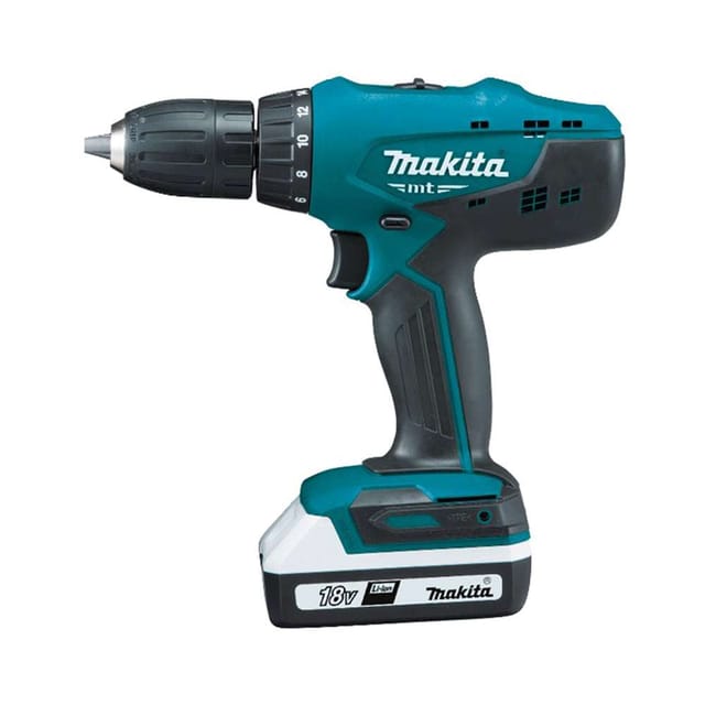 Makita MT Blue M6301DWEB 13mm 18V Li Ion Cordless Driver Drill