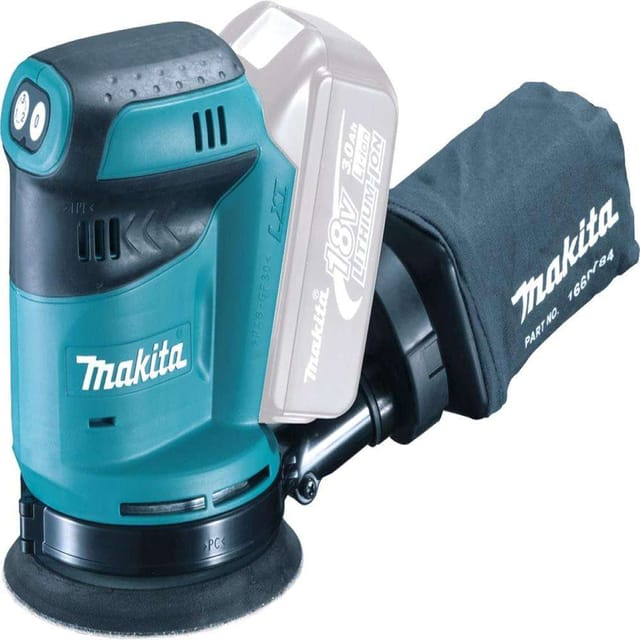 Makita DBO180Z 125mm 18V Cordless Random Orbit Sander