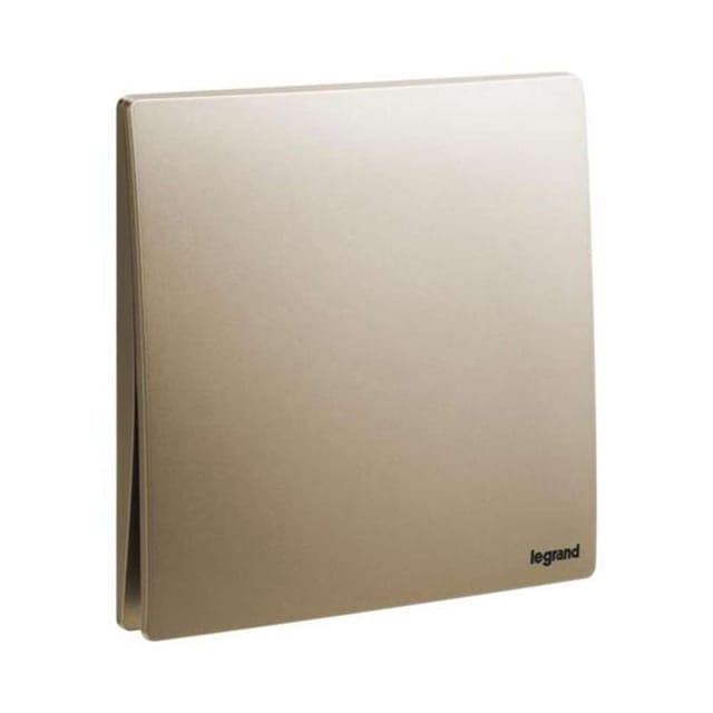 Legrand Mallia Senses 1-Gang 16AX Intermediate Switch, Add a Third Switching Point, Suitable for Home & Office - Dark Bronze