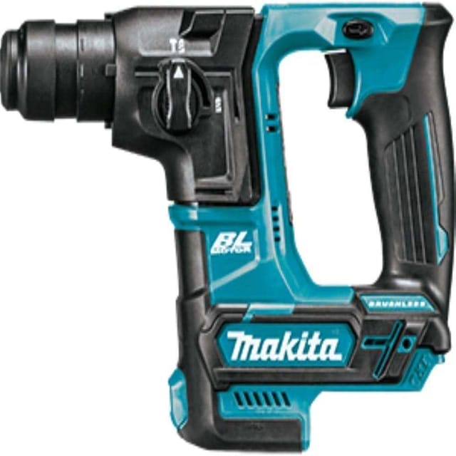 Makita HR166DZ 12V Max CXT Li-Ion SDS-Plus Rotary Hammer 16mm Brushless Motor
