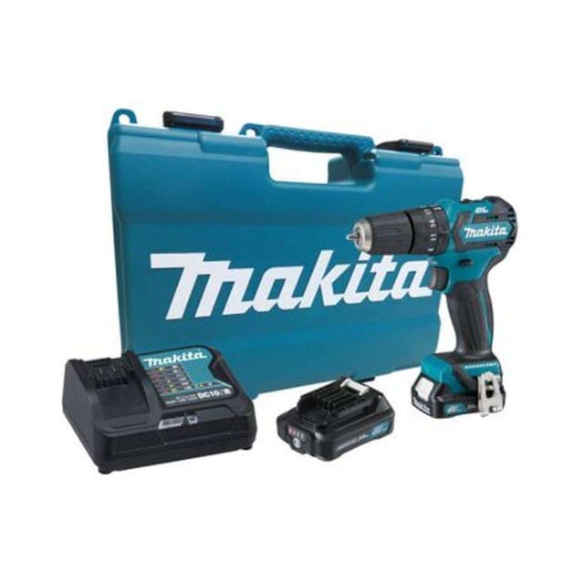 Makita HP332DWAE 10.8V Li-Ion Cordless Hammer Drill 3/8" 10mm Capacity